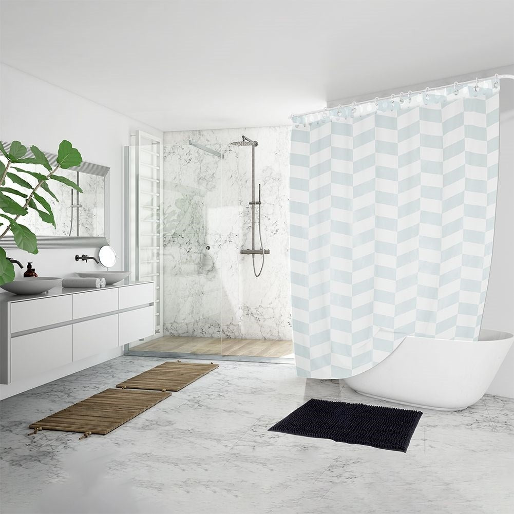 Shower curtain: Water splash protection, Privacy, Durable material