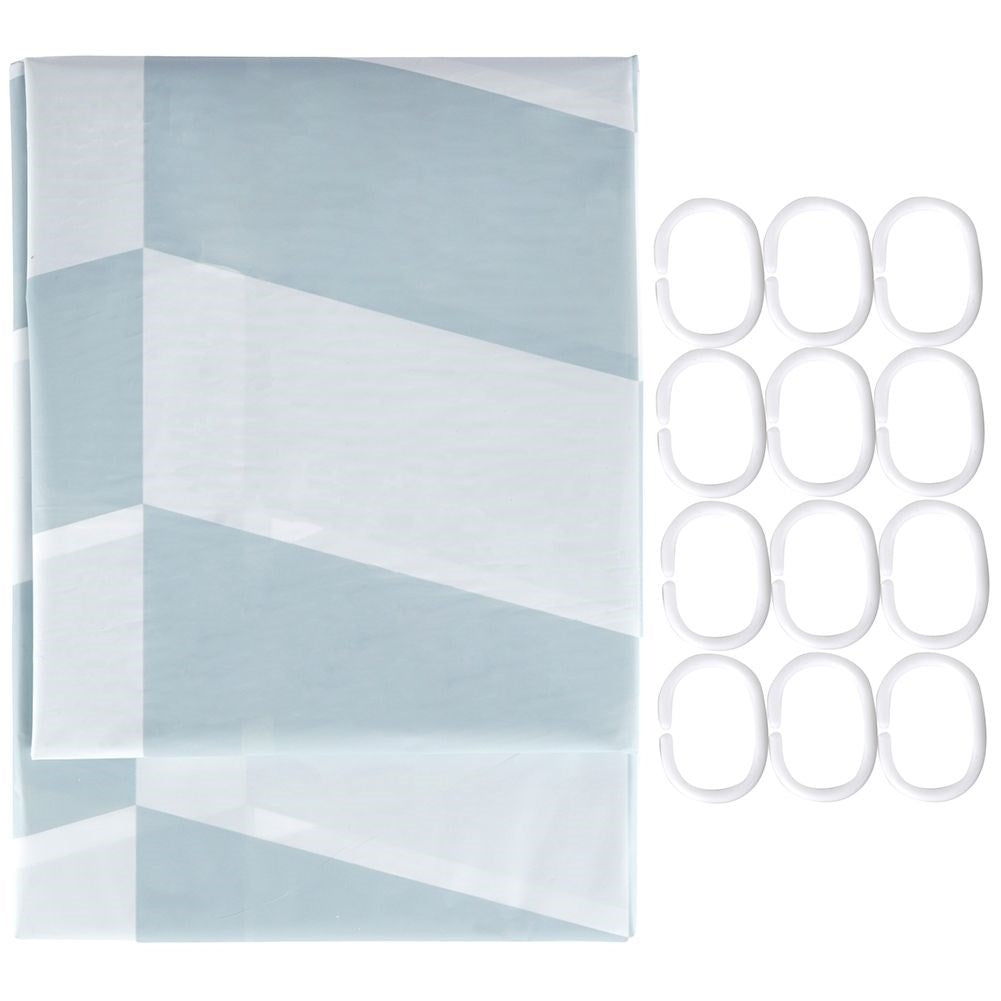 Shower curtain: Water splash protection, Privacy, Durable material