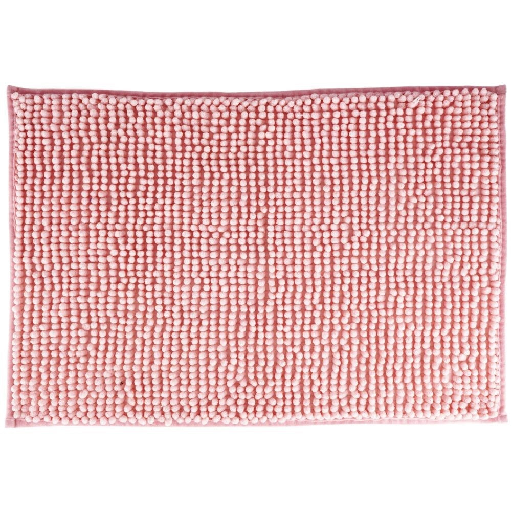 Shower curtain & bathroom mat set - durable material, 12 hooks