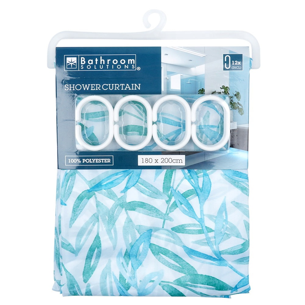 Shower curtain hooks 180x200 cm