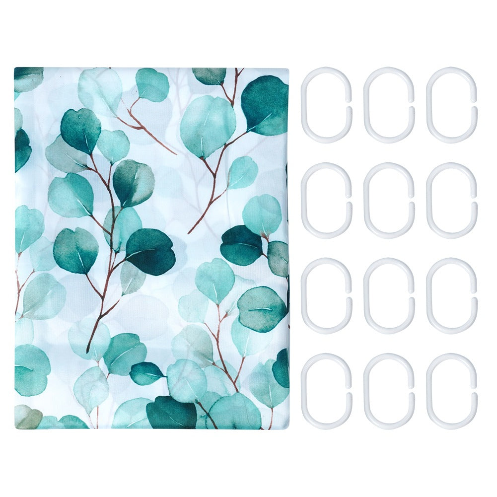 Shower curtain hooks 180x200 cm