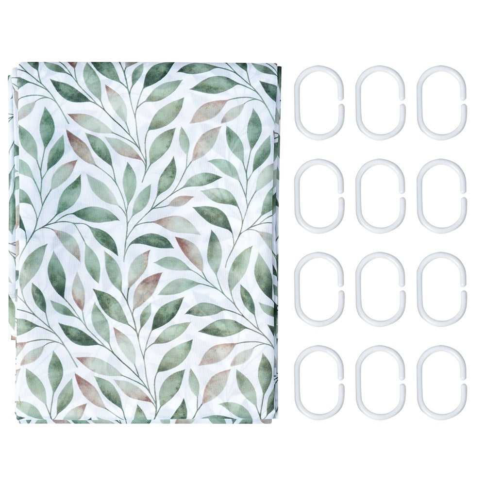 Shower curtain hooks 180x200 cm