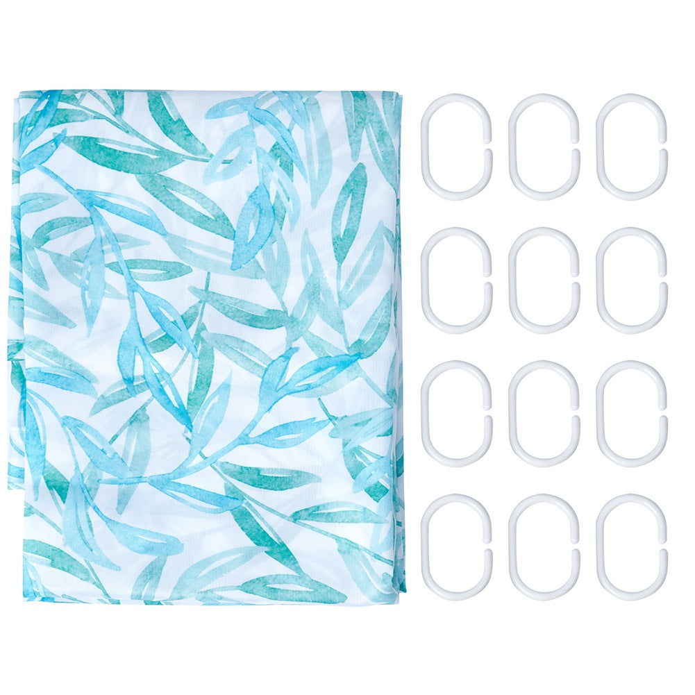 Shower curtain hooks 180x200 cm