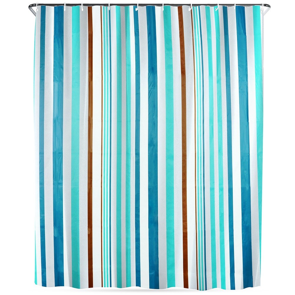 Shower curtain hooks waterproof 180x180 cm