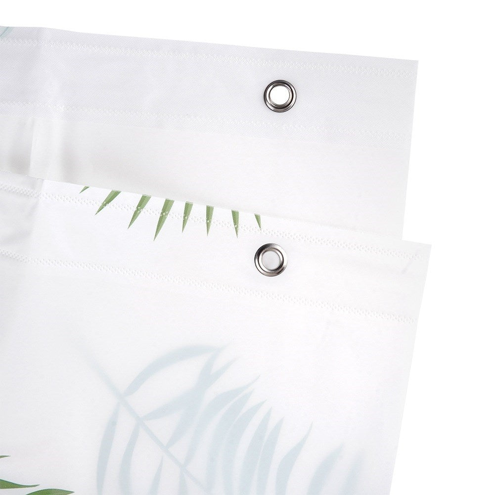 Shower curtain hooks waterproof 180x180 cm