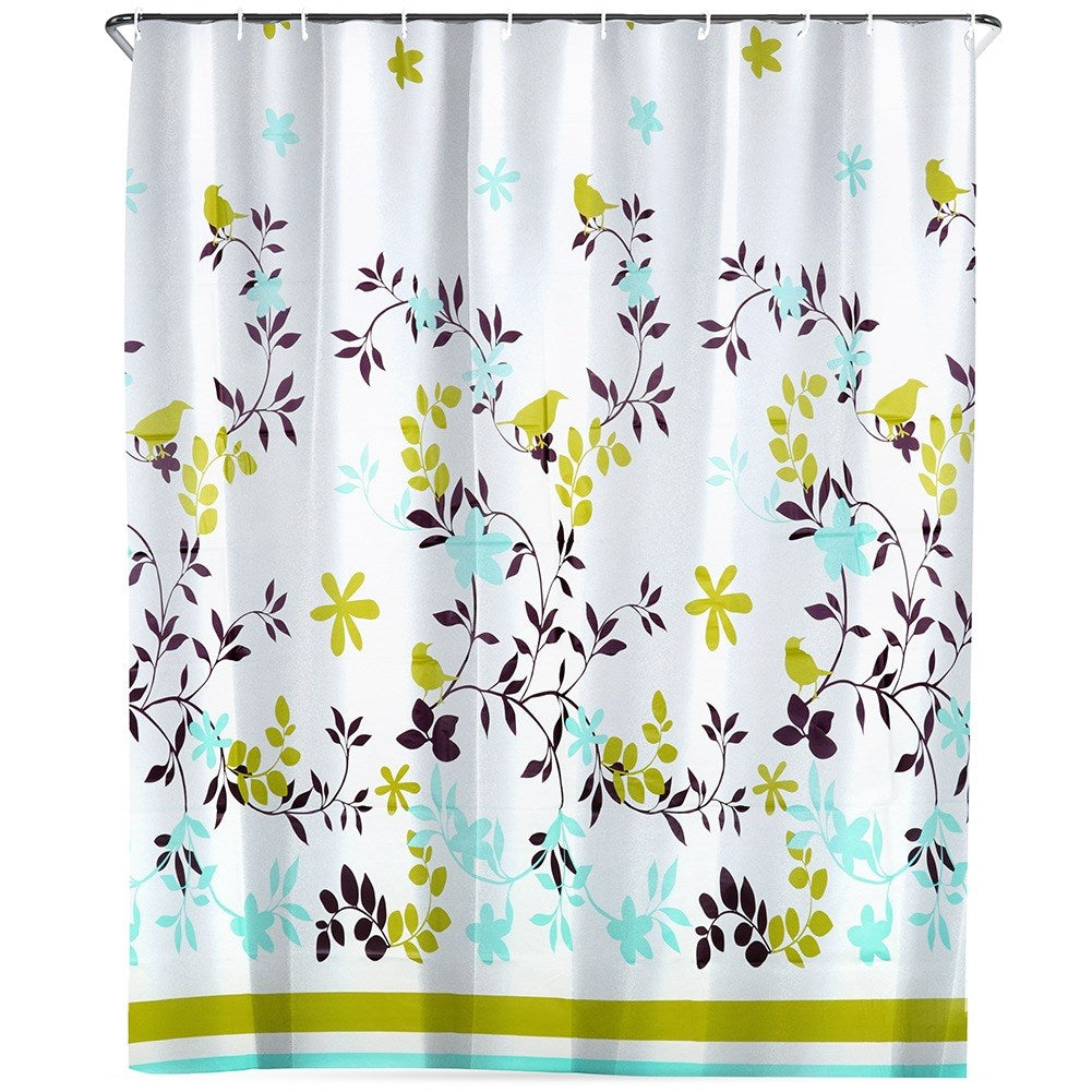 Shower curtain hooks waterproof 180x180 cm