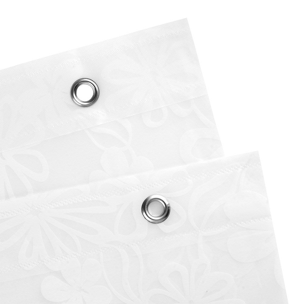 Shower curtain hooks waterproof 180x180 cm
