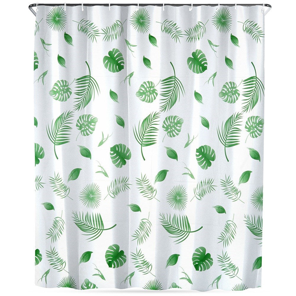 Shower curtain hooks waterproof 180x180 cm