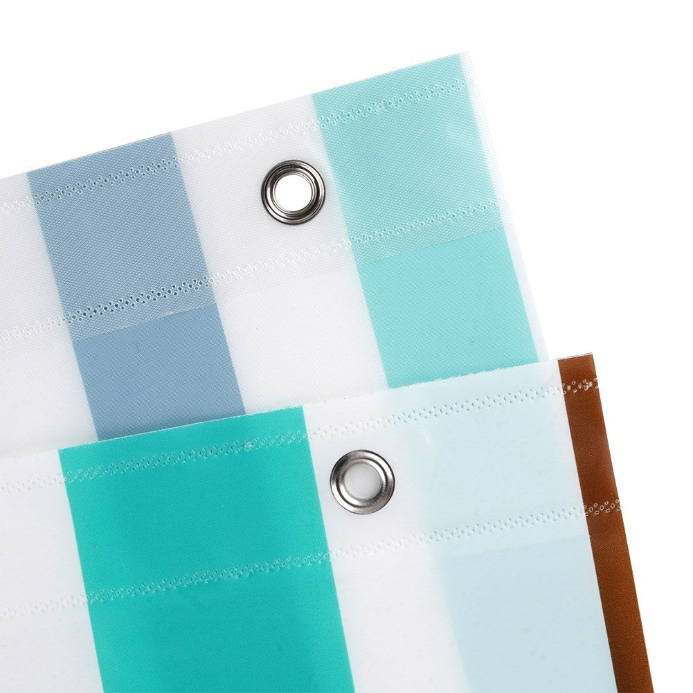 Shower curtain hooks waterproof 180x180 cm