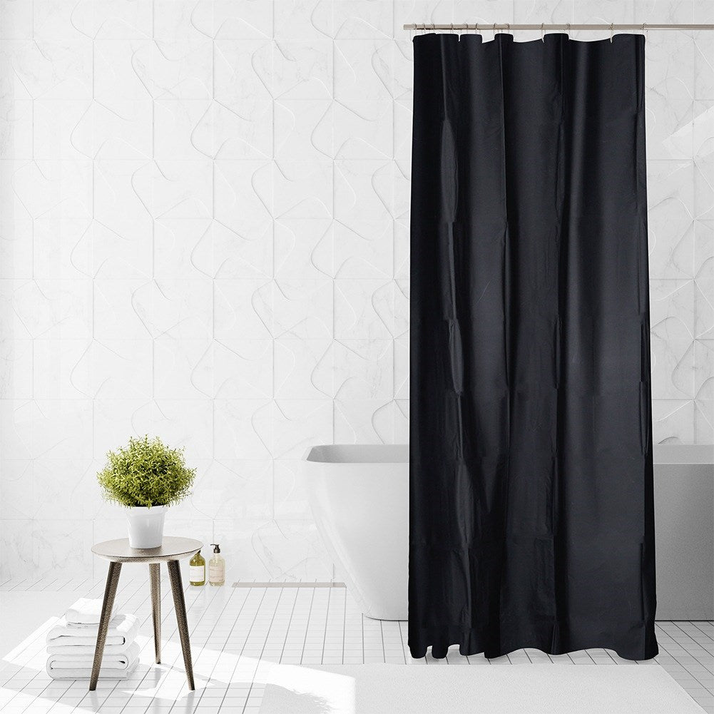 Shower curtain hooks waterproof 180x180 cm