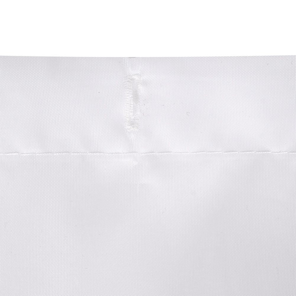 Shower curtain with durable material and 12 hooks