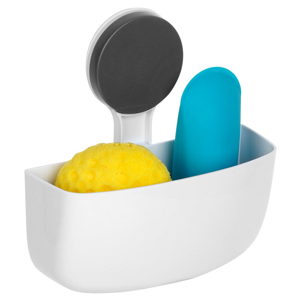 Shower shelf with suction cup 16x7x17 cm