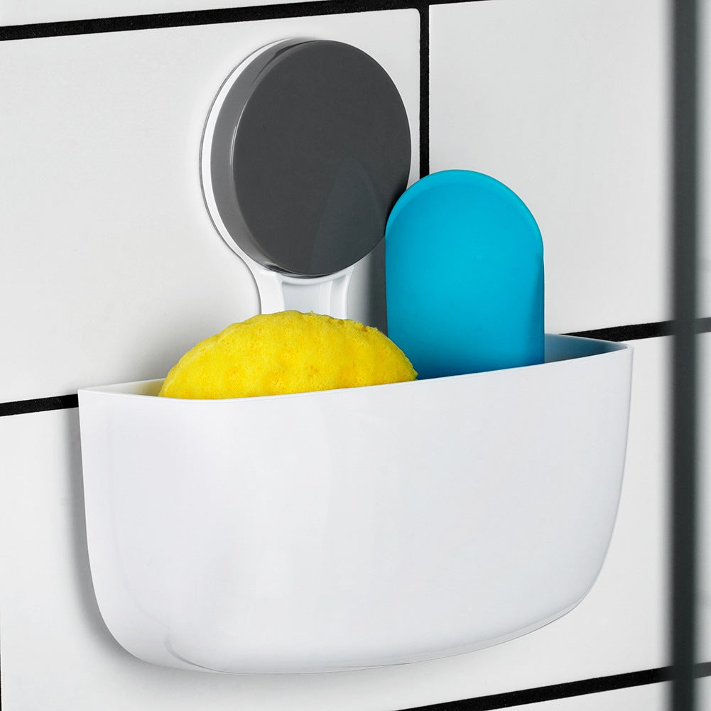 Shower shelf with suction cup 16x7x17 cm