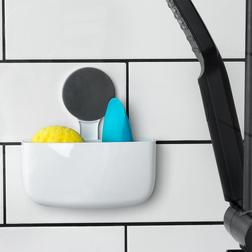 Shower shelf with suction cup 16x7x17 cm
