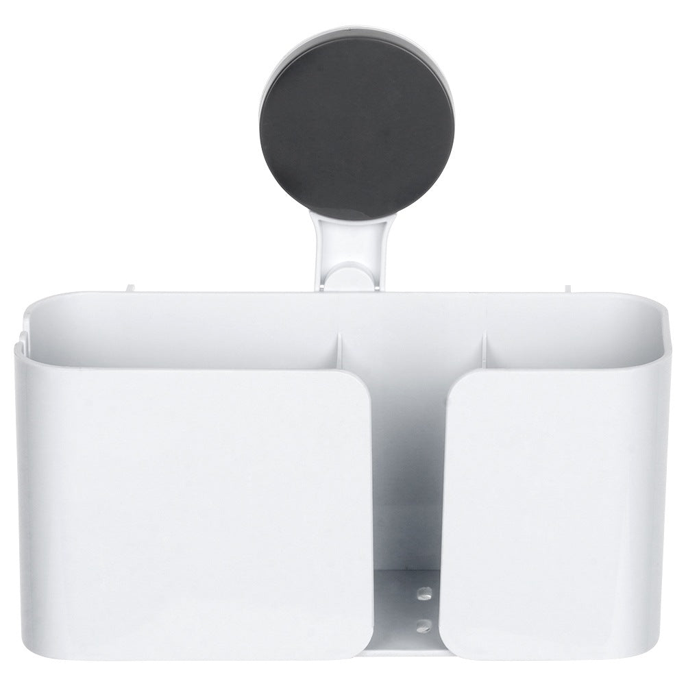 Shower shelf with suction cup 21x9x19 cm