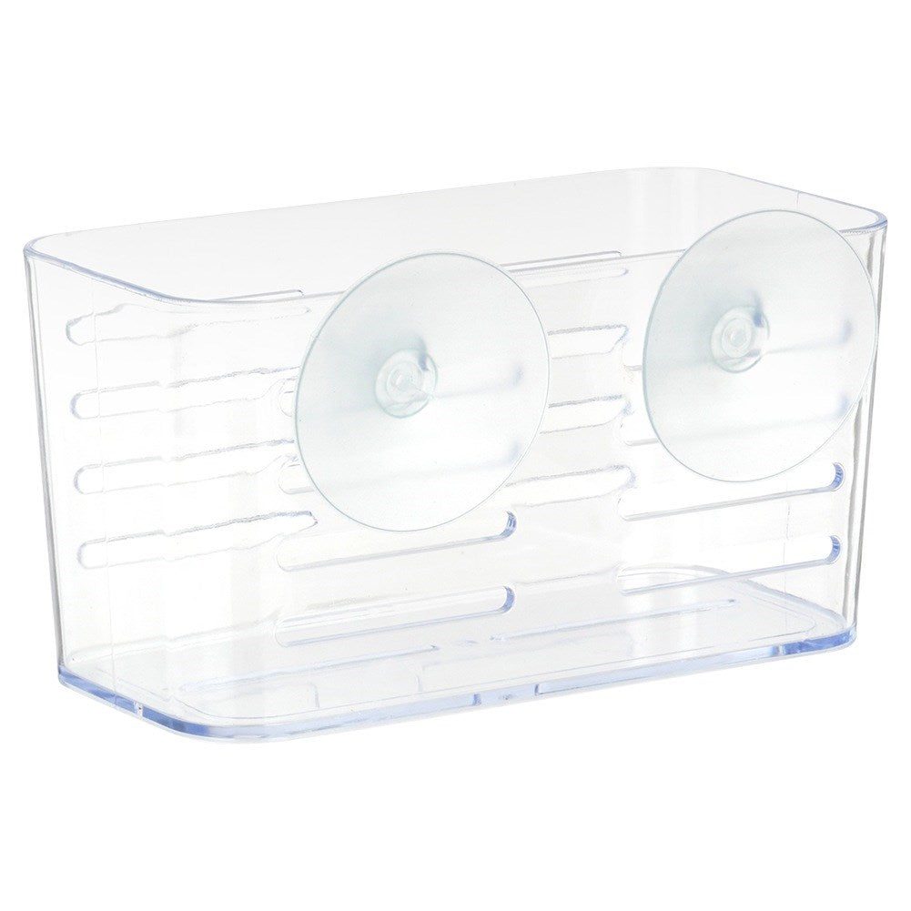 Shower shelf with suction cups 15.5x8x8.2 cm
