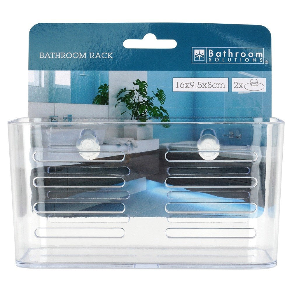 Shower shelf with suction cups 15.5x8x8.2 cm