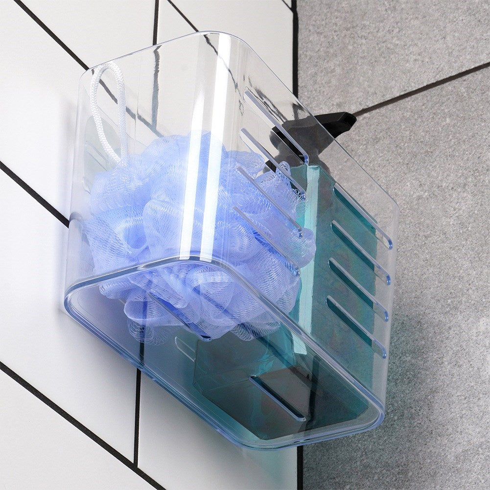 Shower shelf with suction cups 18.5x9x12 cm