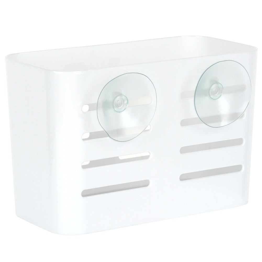 Shower shelf with suction cups 18.5x9x12 cm