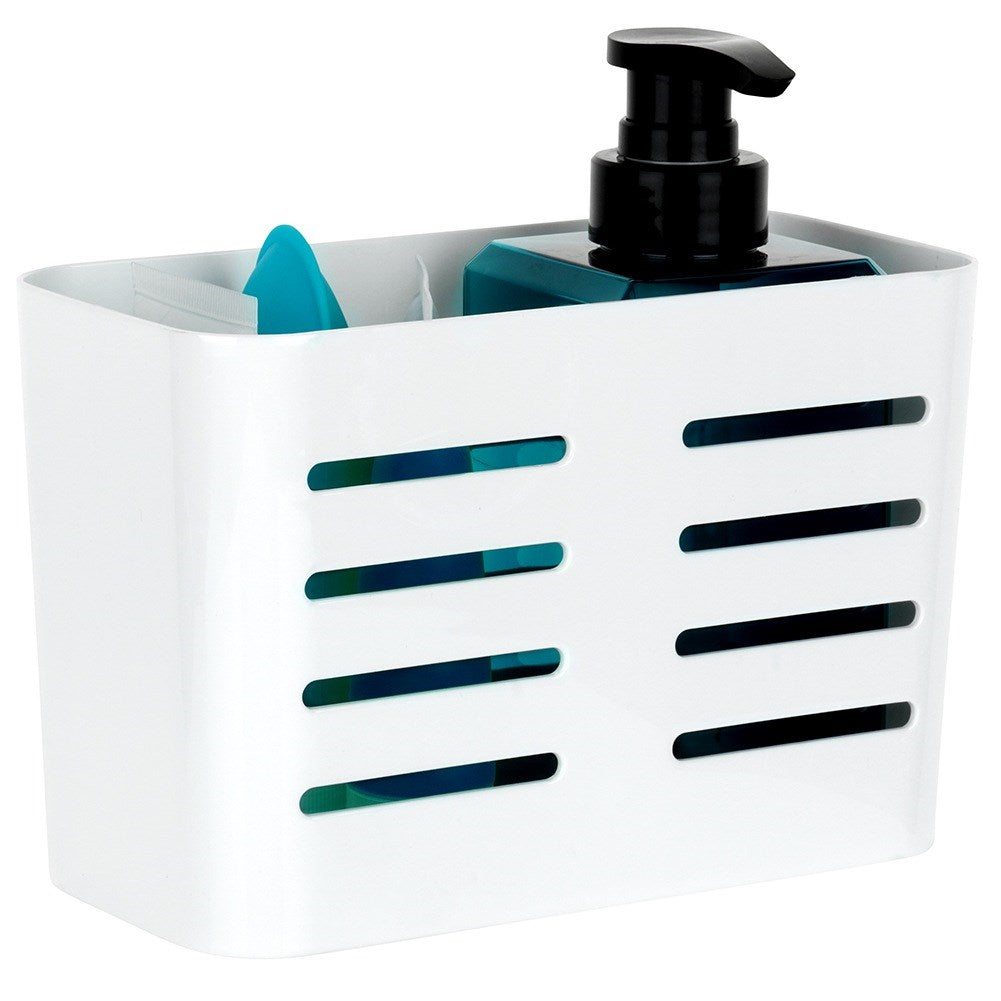Shower shelf with suction cups 18.5x9x12 cm
