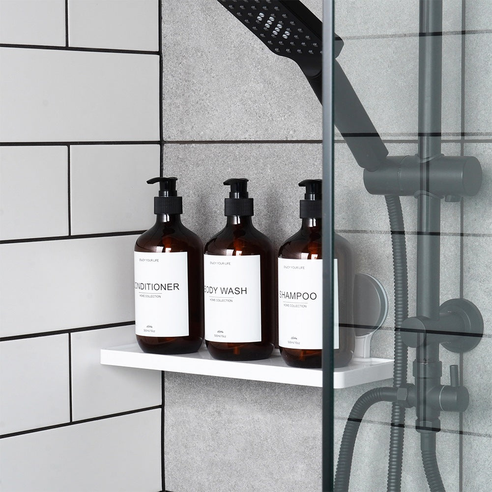 Shower shelf with suction cups 32x11.5x12 cm