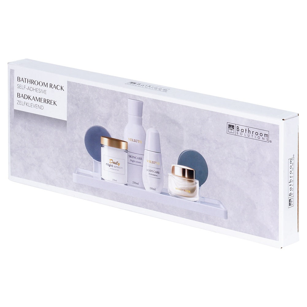 Shower shelf with suction cups 32x11.5x12 cm