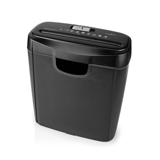 Shredder | 6x A4 pages | 10 l | Safety standard: DIN 2 | 190 W | Black