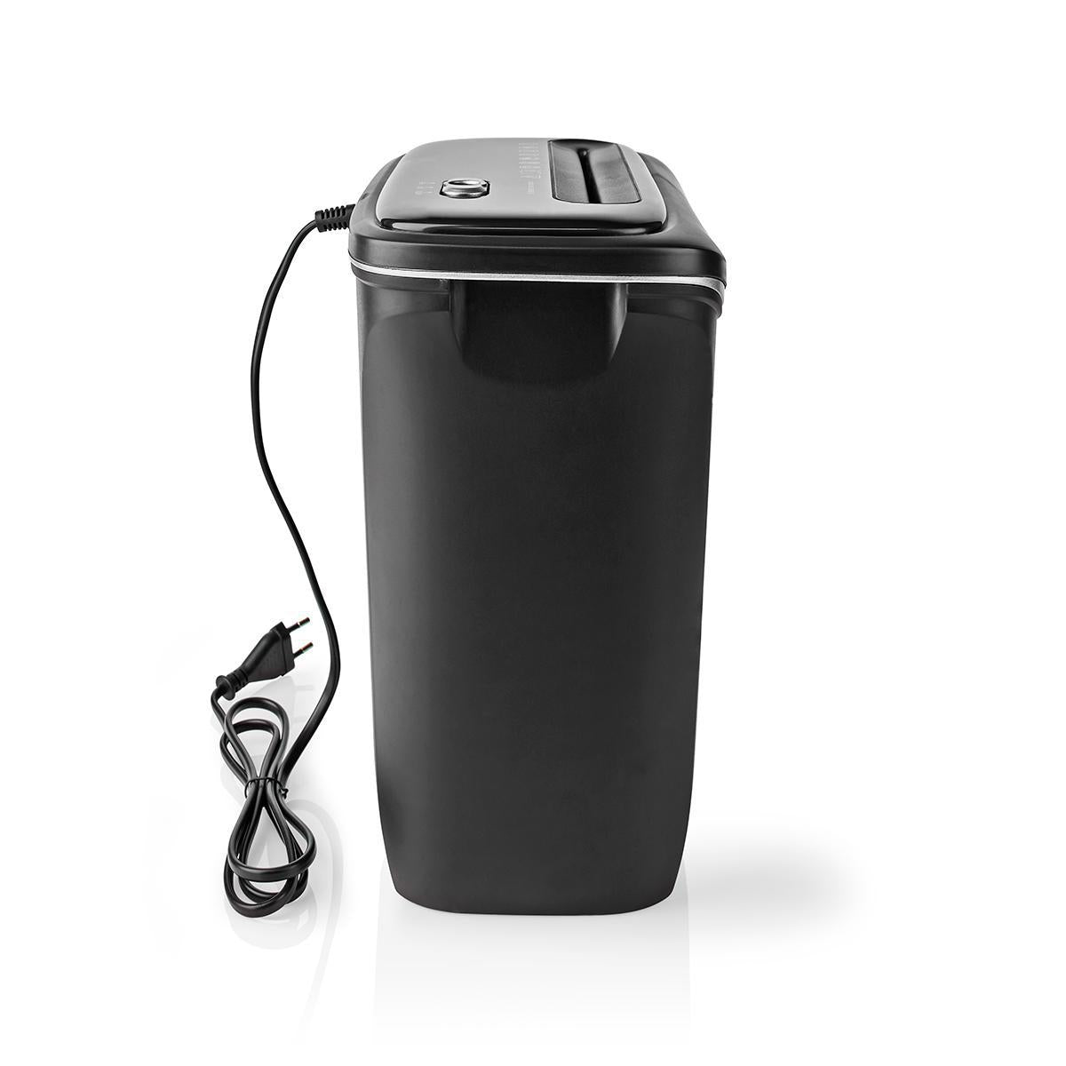 Shredder | 6x A4 pages | 12 l | Safety standard: DIN 4 | 300 W | Black