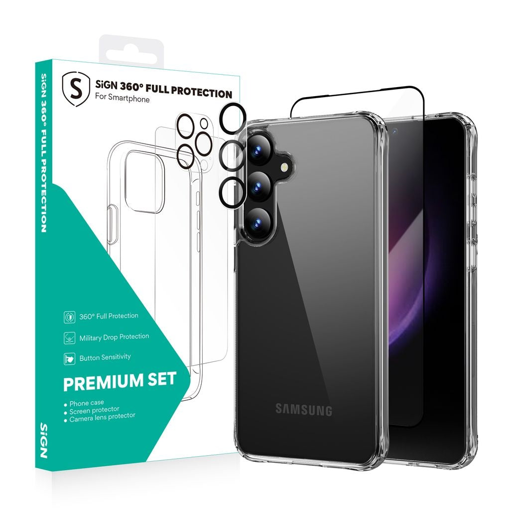 SiGN 360 Complete Protection Package for Samsung Galaxy S25 Plus