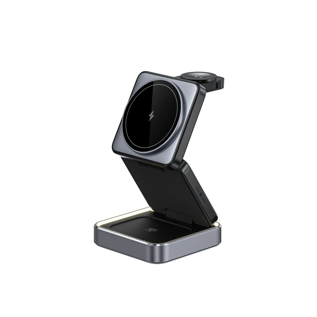 SiGN 3-in-1 Foldable Wireless Magnetic Charging Station 15W