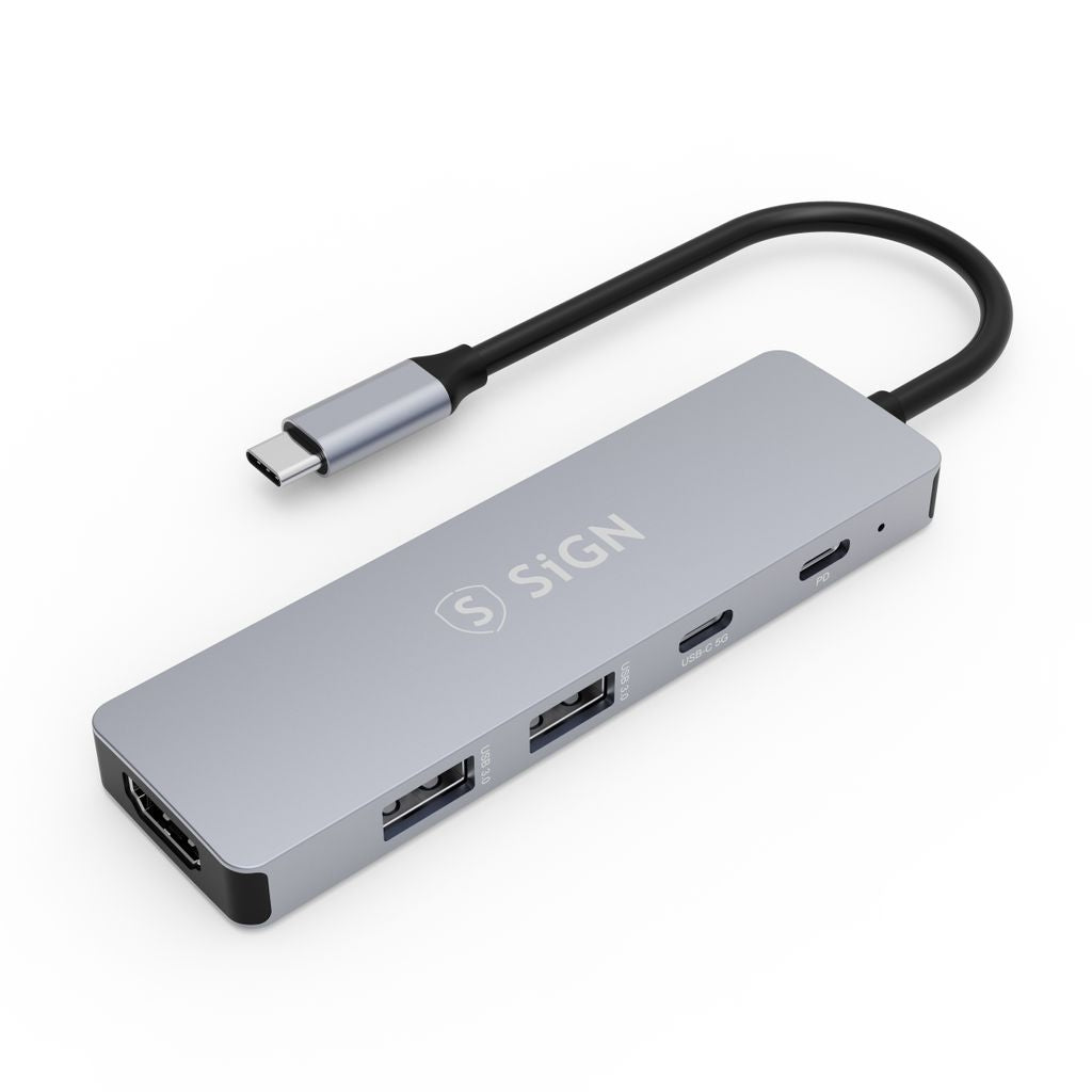 SiGN HUB USB-C to USB-A / USB-C / PD / HDMI