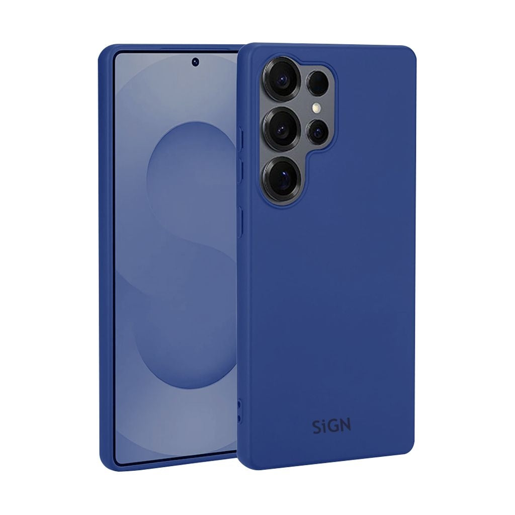 SiGN Liquid Silicone Case for Samsung Galaxy S25 Ultra - Blue