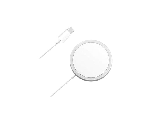 SiGN MagSafe Charger Qi 15W, USB-C - White