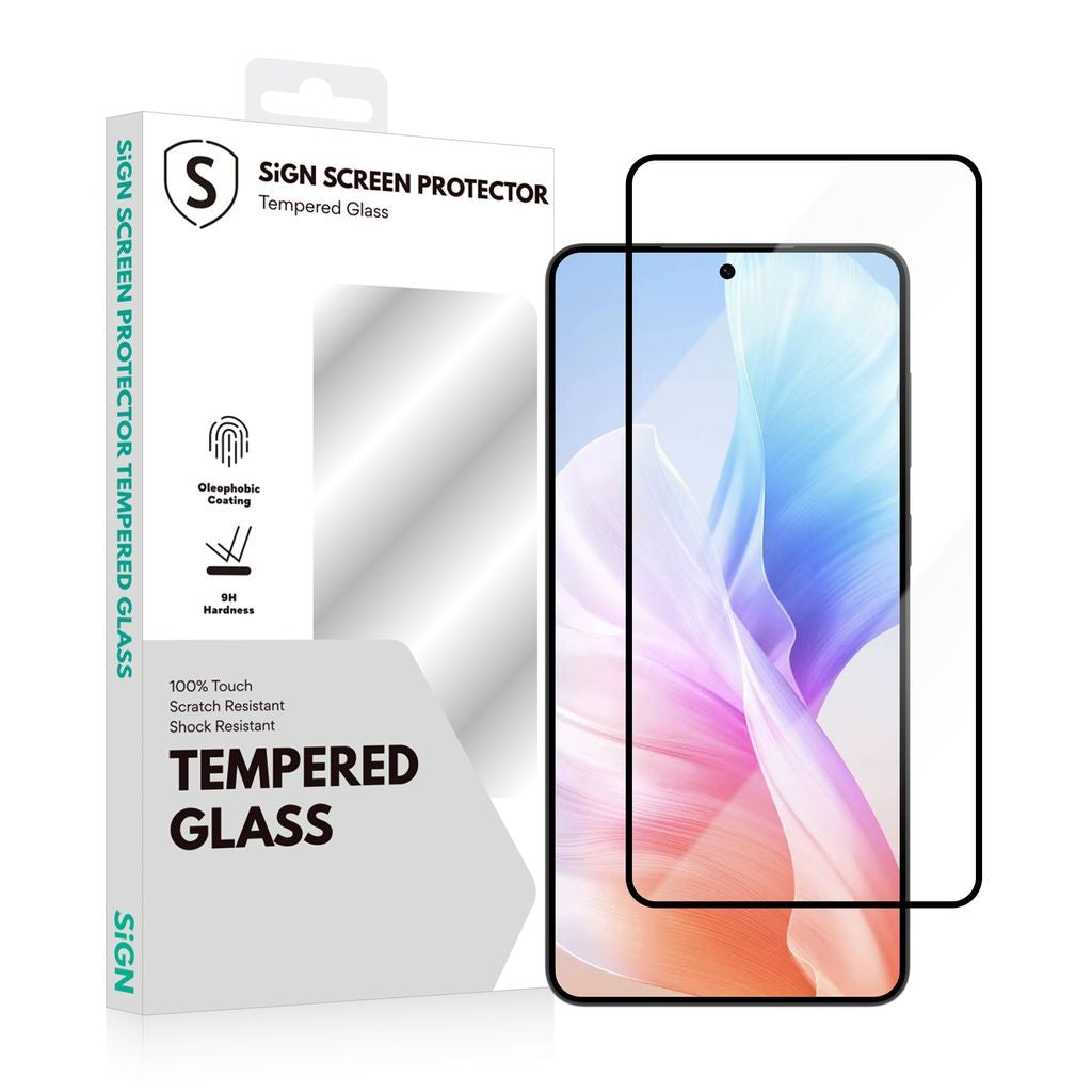 SiGN Samsung S25 Edge Screen Protector Tempered Glass Ultrasonic Fingerprint Unlock