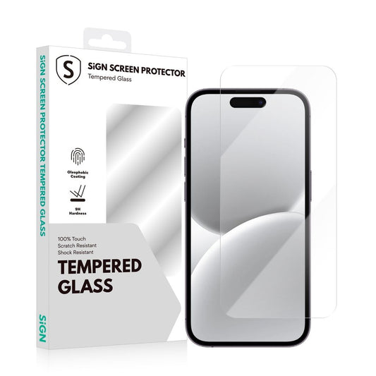 SiGN Tempered Glass Screen Protector for iPhone 17 Pro Max