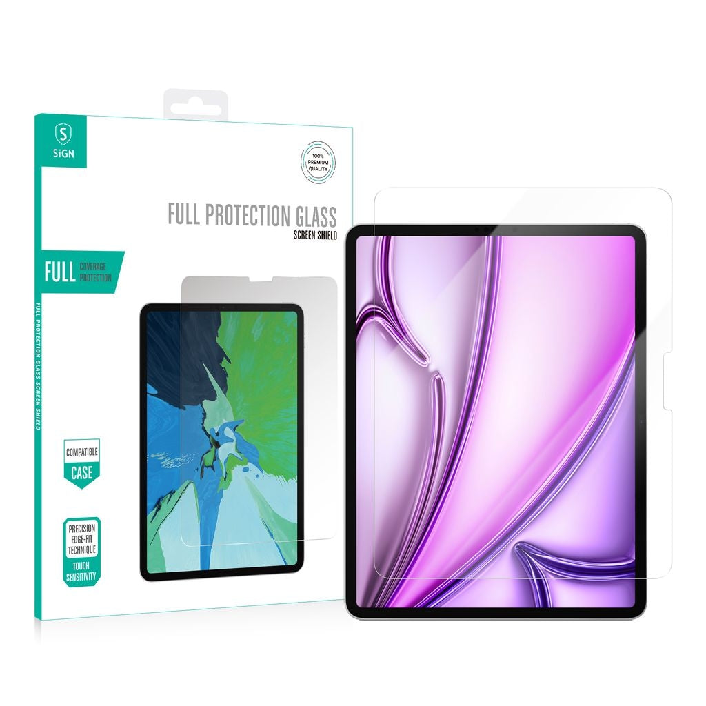 SiGN iPad Air 13" 2024/2025 Tempered Glass Screen Protector