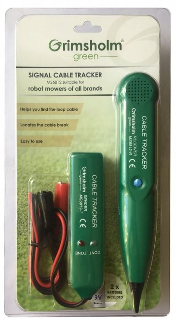 Signal cable finder for the robotic lawnmower