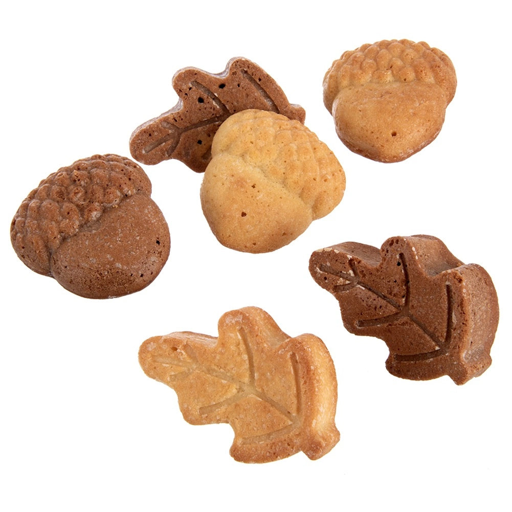 Silicone Autumn Cookie Mold, 6 Shapes, 27x17x3 cm