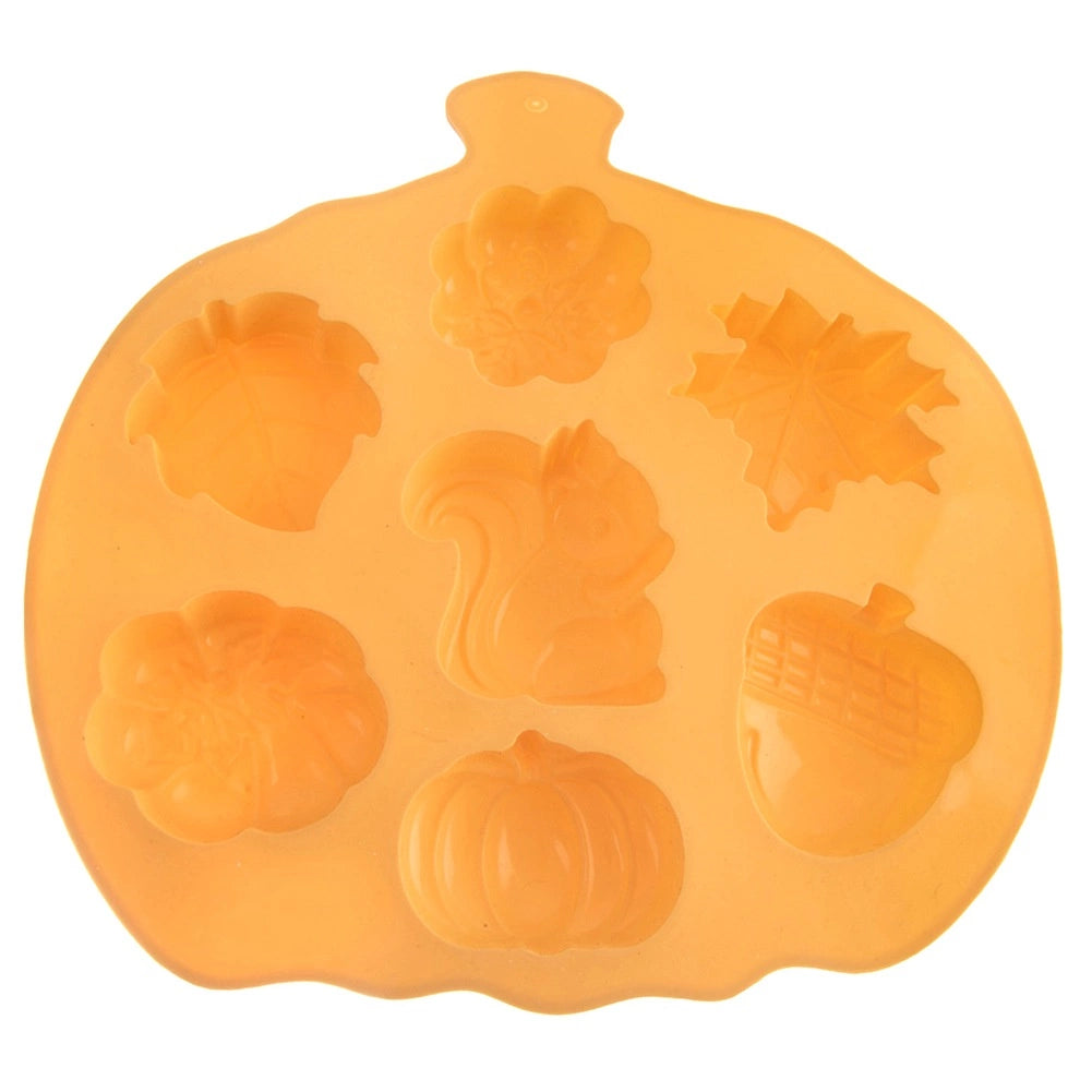 Silicone Autumn Cookie Mold, Non-Stick, 26x25x3 cm