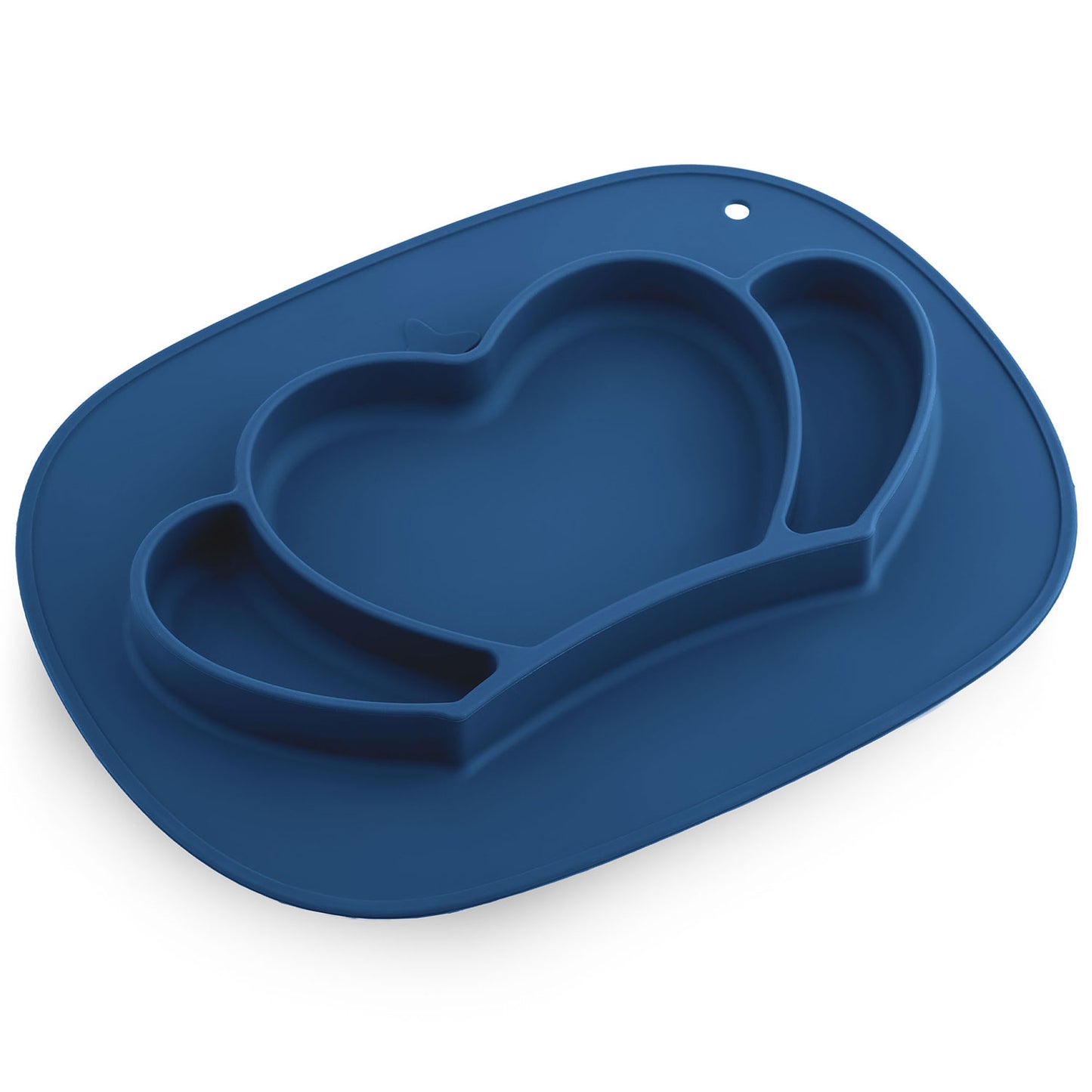 Silicone Baby Feeding Plate, Crown Design