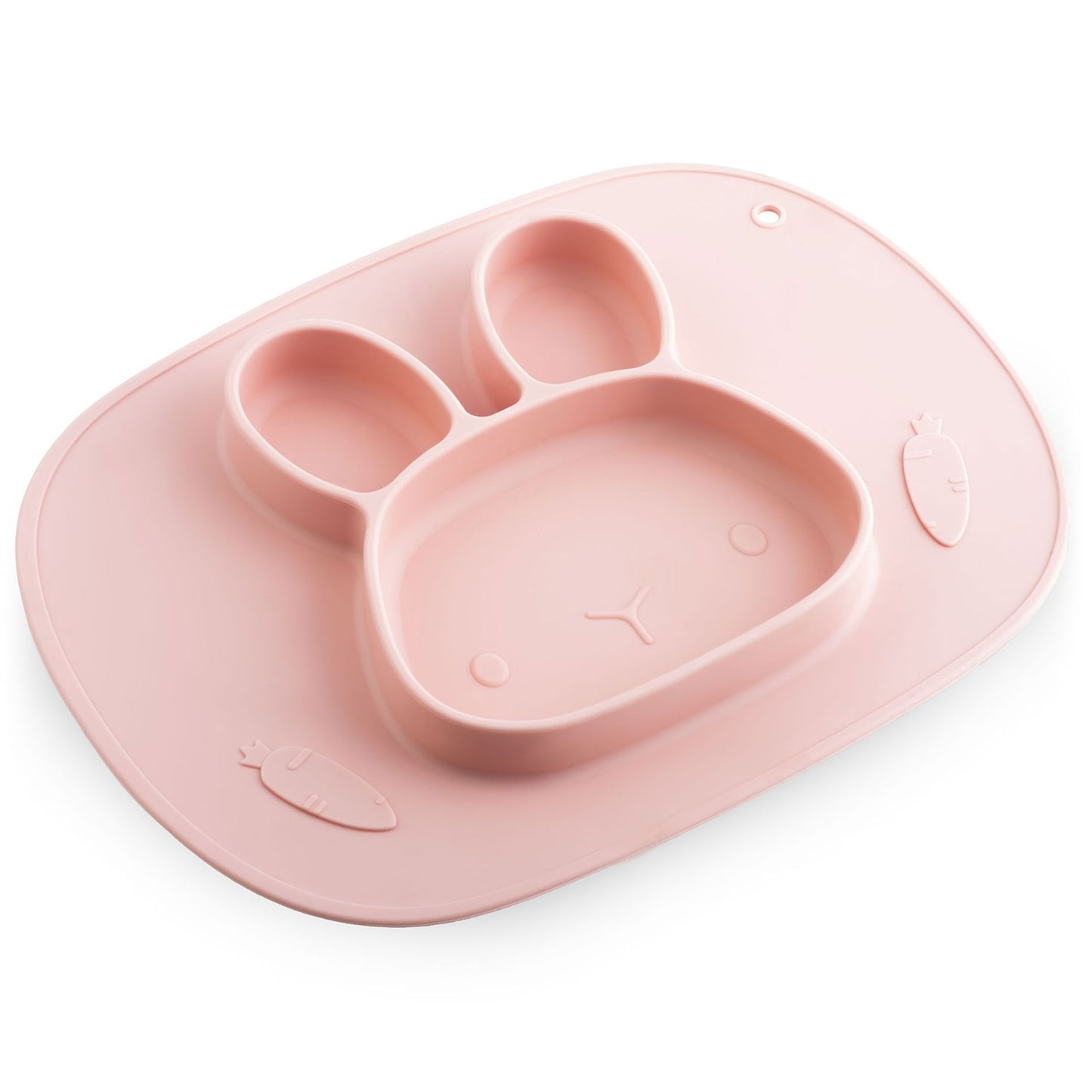 Silicone Baby Feeding Plate, Rabbit Design