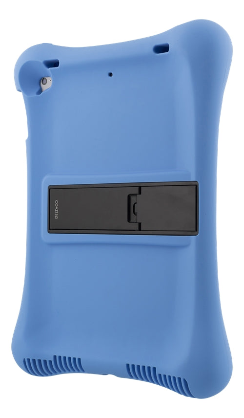 Silicone Case with Stand for 10.2-10.5" iPad Tablets - Blue