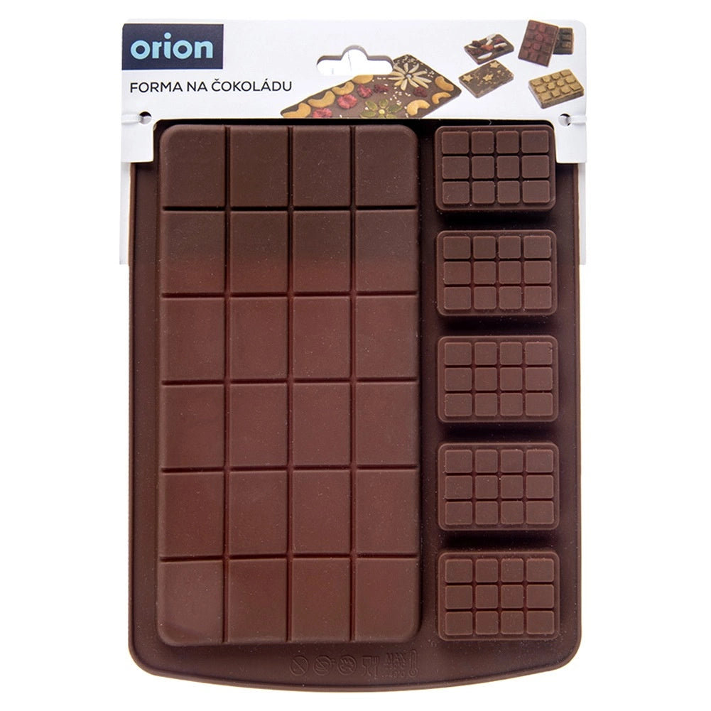 Silicone Chocolate Mold, 18.5x13.5 cm, Oven & Freezer Safe