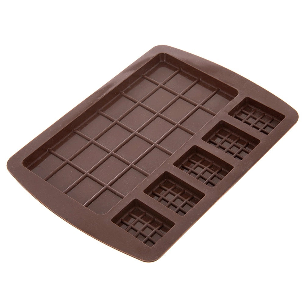 Silicone Chocolate Mold, 18.5x13.5 cm, Oven & Freezer Safe