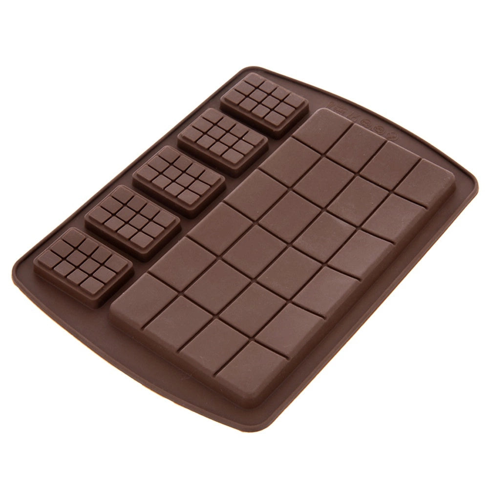 Silicone Chocolate Mold, 18.5x13.5 cm, Oven & Freezer Safe