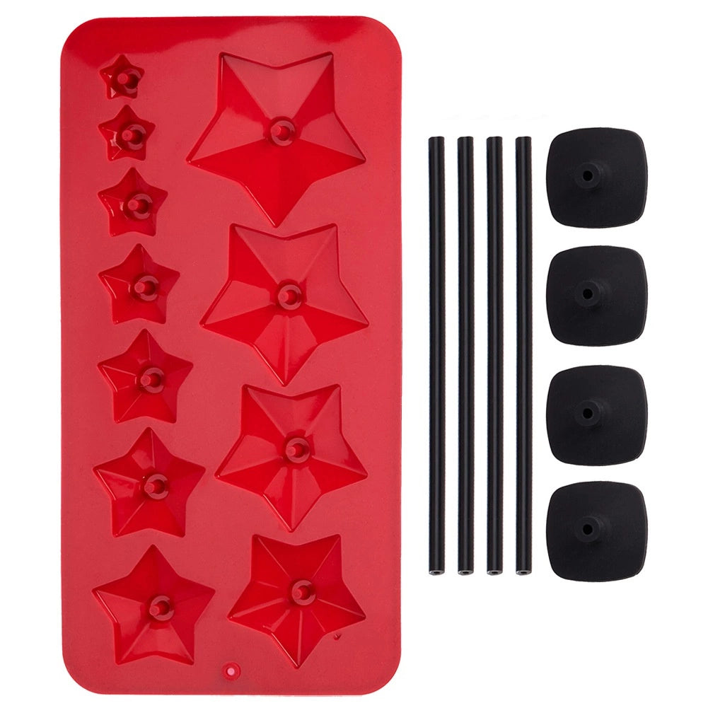 Silicone Chocolate Tree Mold Set, 9 Pieces