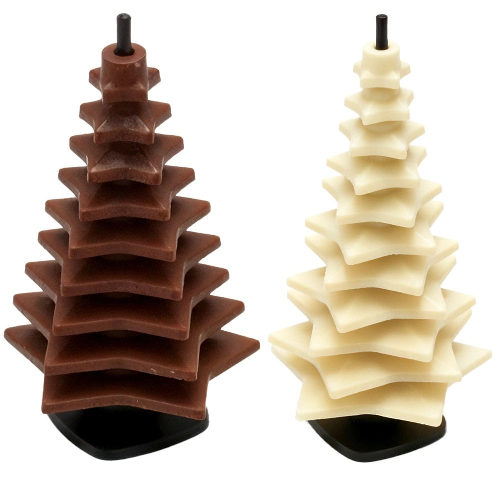 Silicone Chocolate Tree Mold Set, 9 Pieces