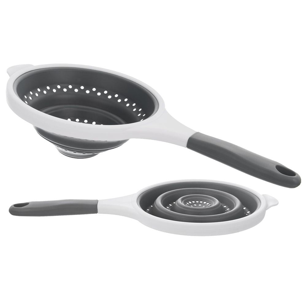 Silicone Colander with Handle - 25.5 cm Diameter