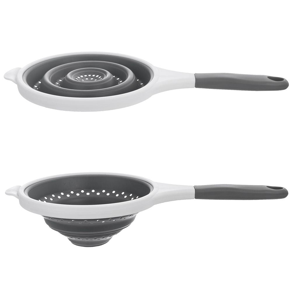 Silicone Colander with Handle - 25.5 cm Diameter