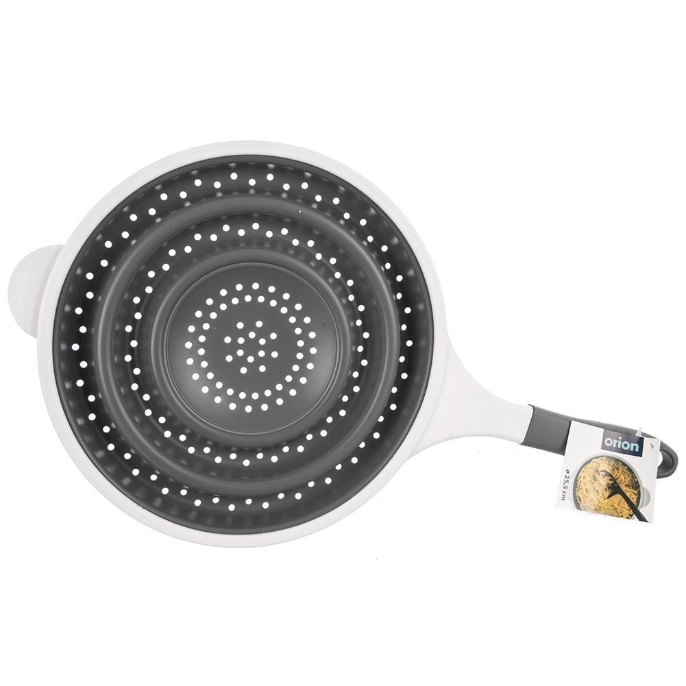 Silicone Colander with Handle - 25.5 cm Diameter